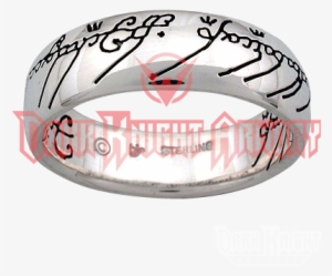 Color Scripted One Ring In Silver - "color Scripted One Ring In Silver" #3472290