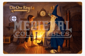 The One Ring Lotr Vintage Metal Sign #3472485