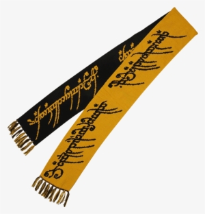 Lord Of The Rings One Ring Scarf - Lotr One Ring Scarf #3472603