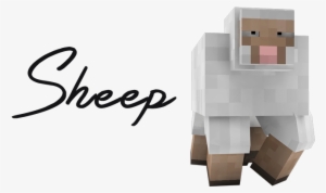 I Am Sheep, Or As My Friends Like To Call Me - Minecraft Transparent Sheep #3472622