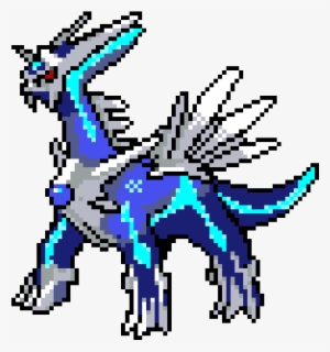 Dialga From Pokemon - Pokemon Dialga Pixel Png #3472872