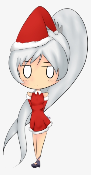 Rwby Chibi Christmas - Weiss Schnee #3474351