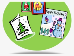 Cards Clipart Holiday Card - Clip Art #3474376
