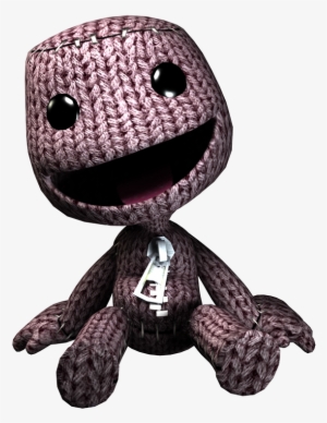 Sackboy Sitting - Las Mejores Imagenes En Png #3474489