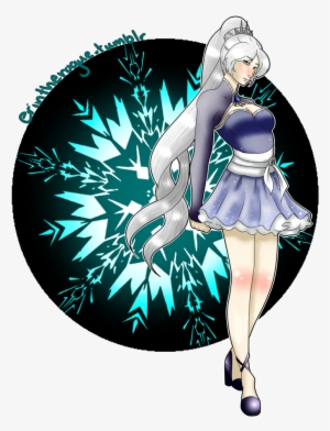 Weiss Schnee Sticker By Erintherogue - Sticker #3474517