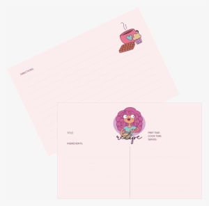 Cooking Fun Recipe Card - Graphic Design #3474648