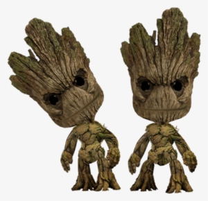 I Have Seen A Mockup Of Groot Sackboy Costume On Deviantart, - Groot Marvel Sixth Scale Figure #3474709