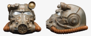 Inspired By The Most Powerful And Sought After Technology - Fallout Power Armor Helmet Collector's Coin Bank #3474737