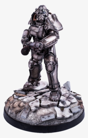 Fallout 4 Statue T-45 Power Armor - Fallout 4 T-45 Power Armor 1:4 Scale Statue #3474738