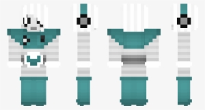 Minecraft Skin Napstablook - Graphic Design #3474835