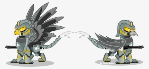 Absurd Res, Armor, Artist - Fallout Equestria Griffon Power Armor #3475310