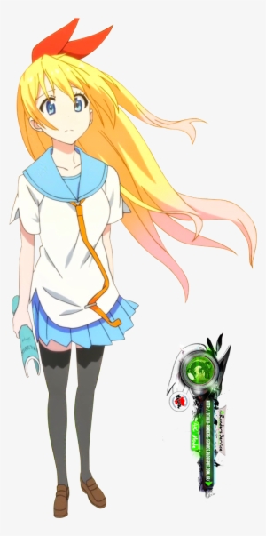 Blonde Kirisaki Chitoge Nisekoi Nisekoi Renders School - Nisekoi #3475934