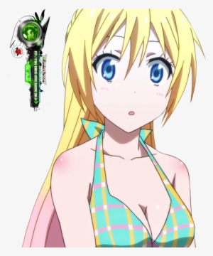 Kirisaki Chitoge Cute Mizugi Bikkuri Render - Iphone #3475994