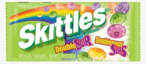 Skittles Double Sr 24 X 6 Per Case - Skittles Candy Skittles Squishy Candy Pillow #3476117