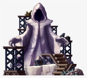 Statue Of The Black Mage - Maplestory Black Mage Png #3476177