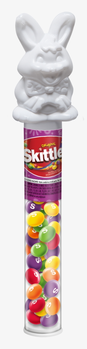 Skittles, Easter Tube With Bunny Topper, 1 Ct - Skittles Filled Cane #3476254