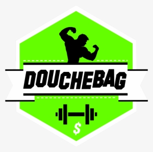 Douchebag App - Stickalz Llc Bodybuilder Gym Decor Vinyl Wall Art Decal #3476278