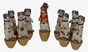 Very Rare 1903 Pre-button Steiff Skittle Dog And Ball - Shortnose Spurdog #3476315