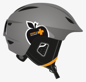 Helmet Icon Grey Orange - Movement Icon Ski Helmet Green #3476897
