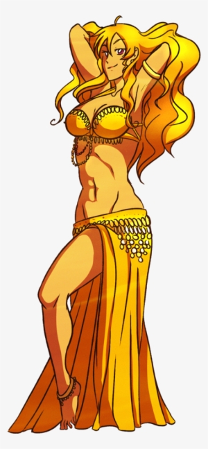 Yang Xiao Long Woman Yellow Vertebrate Fictional Character - Yang Xiao Long Abs #3477440