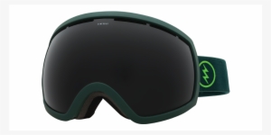 Frame Heather Green / Lens Jet Black - Electric - Eg2 Hunter Green Goggles, Brose/blue Chrome #3478384