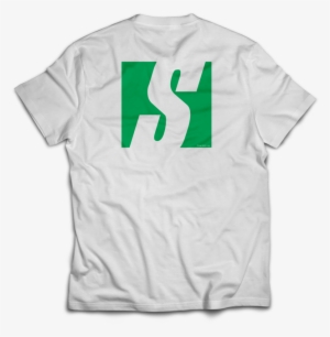 White Plain T Shirt Back #3478496