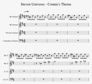 Connie's Theme Sheet Music 1 Of 3 Pages - Ghost Duet Louie Zong Sheet Music #3478766