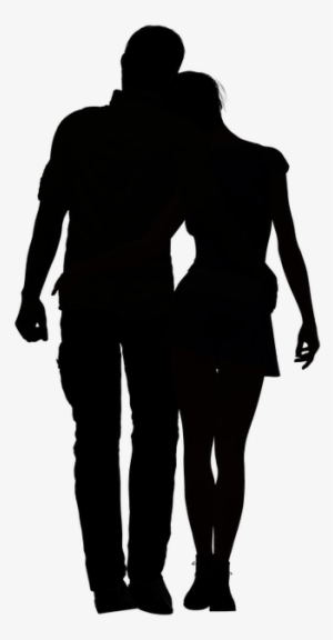 Couple Standing Png Silhouette #3479326