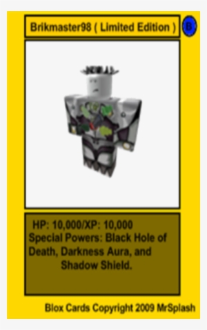 The Original Blox Cards Was Kinda Edgy Although - Cartoon #3479956