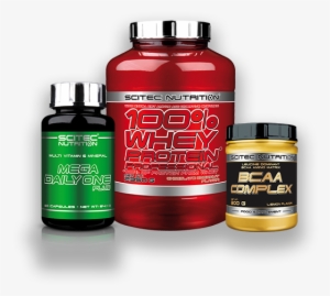 Mega Mind And Muscle Bundle - Scitec Nutrition Whey Protein Professional 920 Gr Honey #3480090
