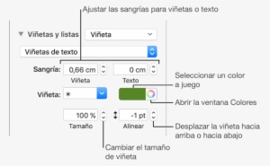 Sección “viñetas/listas” Con Llamadas A Los Controles - Text #3481147