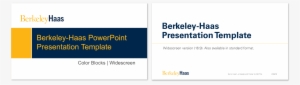 Powerpoint Templates For Berkeley-haas - Berkeley #3481210