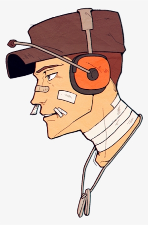 My Stuff Tf2 Scout - Tf2 Scout Fanart #3481306