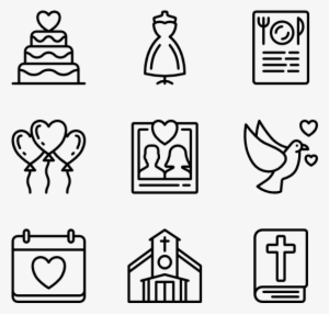 Wedding 50 Icons - Pet Shop Icons #3481453