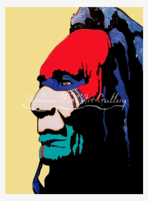 "war Paint" Nez Perce - Illustration #3481590