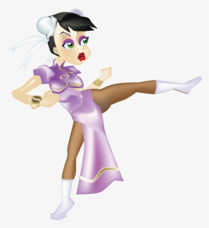 This Free Icons Png Design Of Female Martial Artist #3481687