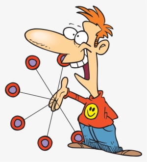 Yoyo Clipart Cartoon - Yoyo In Motion Clipart #3482678
