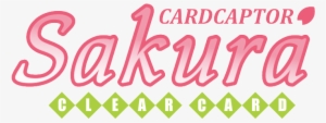 Clear Card Arc - Cardcaptor Sakura Clear Card Logo #3483151