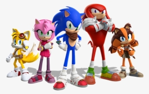 These Two Guides Showcase All New Character Art, Creative - Sonic Boom Cg Style Guide #3483637