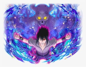 Sasuke And Susanoo By Aikawaiichan - Sasuke Ultimate Ninja Blazing #3484243