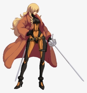 Mitsuru As Leo Whitefang Akihiko As Azrael (blazblue) - Portable Network Graphics #3484429