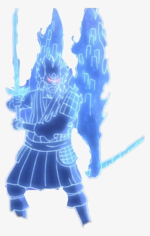 Anime Sticker - Madara Blue Susanoo Png - Free Transparent PNG Download ...