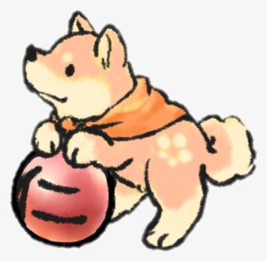Okami Chibi Shiba Inu Dog Cute Anime Game - Chibi Shiba Inu #3484564