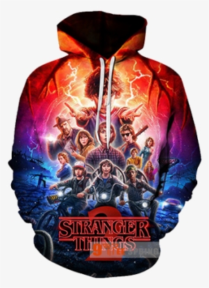Stranger Things 2018 New Fashion 3d Hoodies - Stranger Things 2 Hoodie #3484788