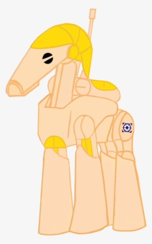 B1battledroid, Battle Droid, Battle Droids, Ponified, - Star Wars Battle Droid Commander #3484809