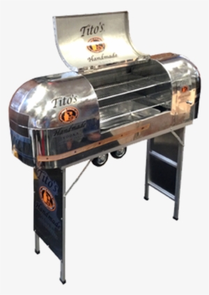 Tito's Vodka Airstream Grill - Barbecue Grill #3485762