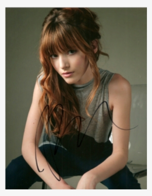 Bella Thorne Signed 8x10 Photo Coa Picture Blended #3485999