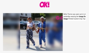 Bella Thorne Wearing Image Du Image Custom Printed - Online Advertising #3486058