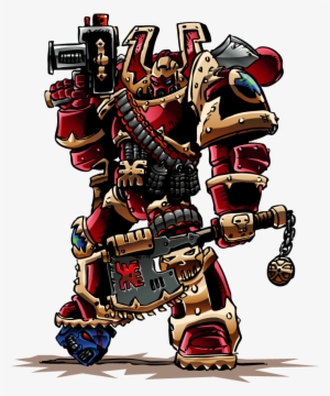 28320107 - Chaos Space Marine Png #3486260