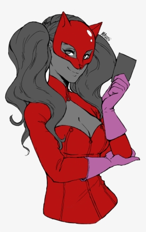 Ann Takamaki Aka Panther - Cartoon #3486448